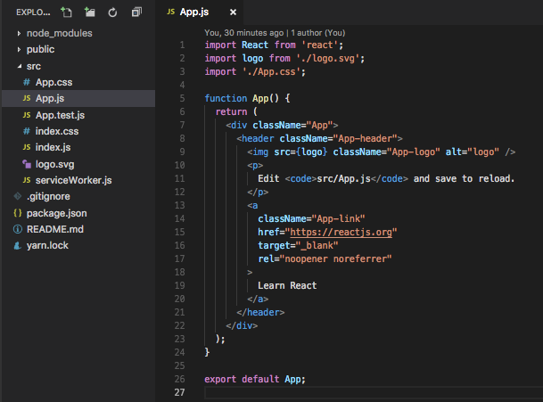 skeleton create react app