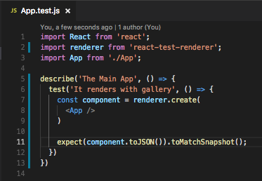 test renderer screenshot
